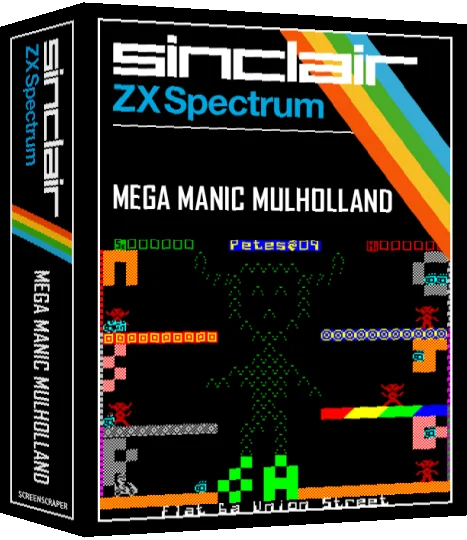 Mega Manic Mulholland — box-3D (SS)