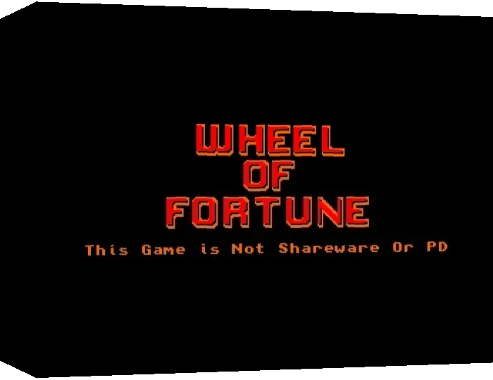 Wheel Of Fortune — box-3D (WOR)