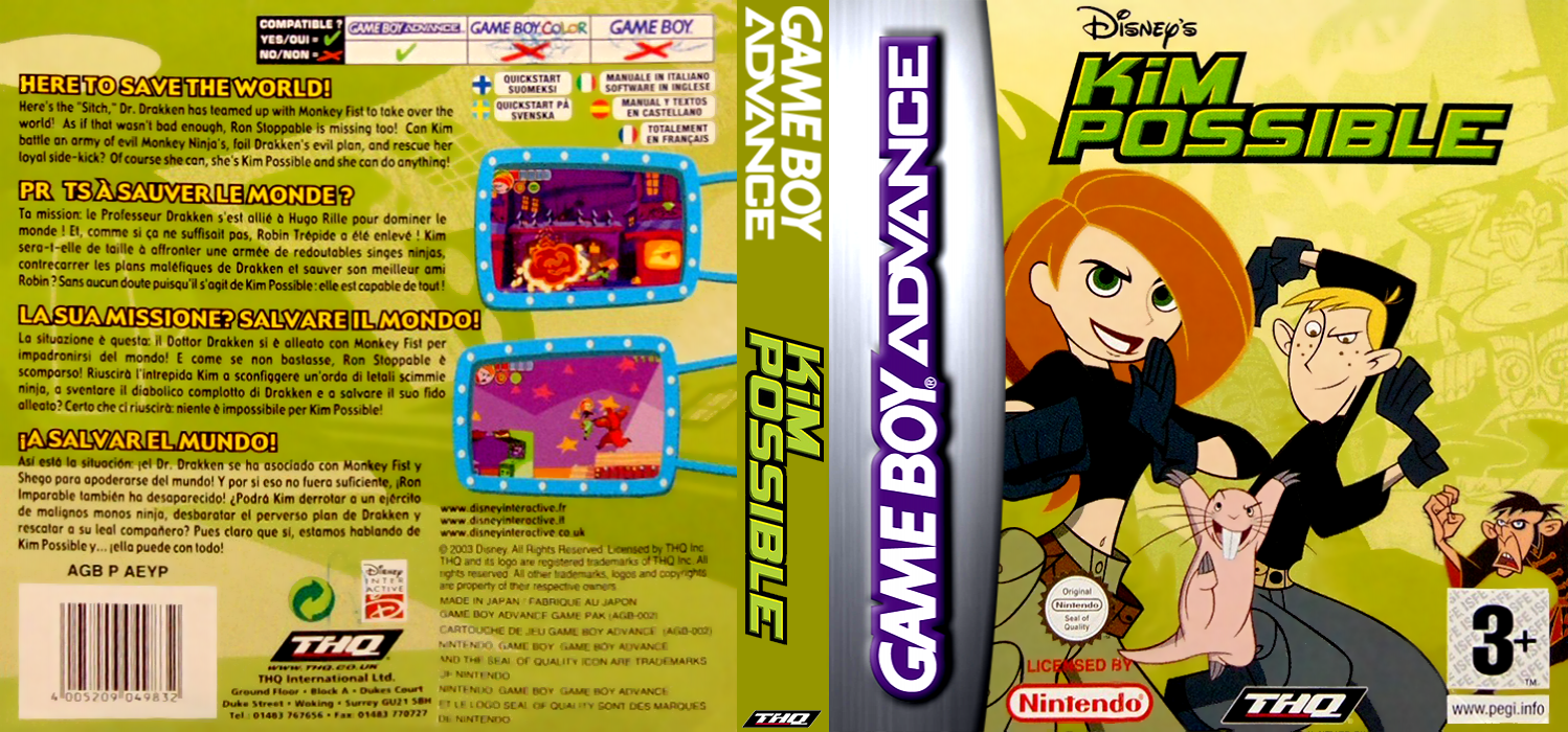 Kim Possible — box-texture (EU)