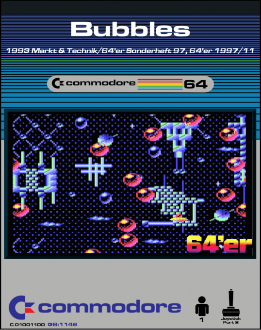 Bubbles box art