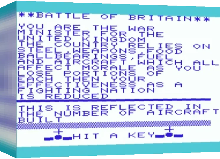 Battle of Britain — box-3D (WOR)