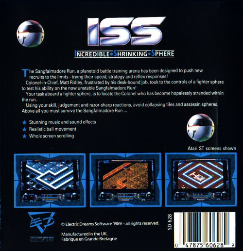 Incredible Shrinking Sphere — box-2D-back (EU)