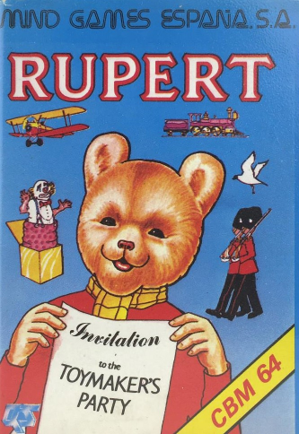 Rupert and the Toymaker's Party — box-2D (SP)