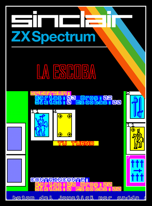 Escoba, La box art
