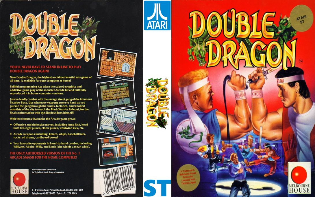 Double Dragon — box-texture (EU)