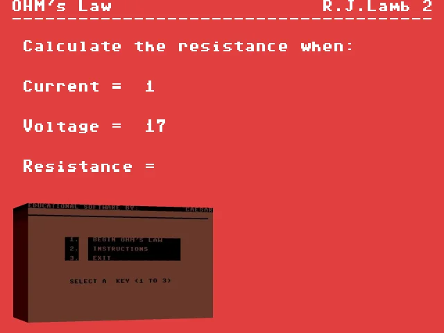 Ohm's Law — mixrbv2 (WOR)