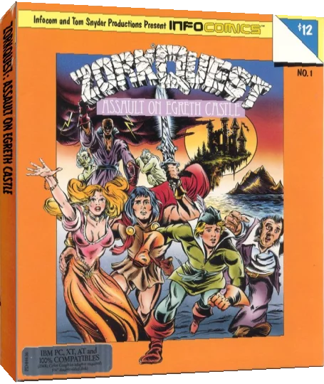 Zorkquest - Assault On Egreth Castle — box-3D (US)