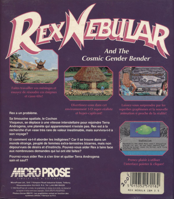 Rex Nebular And The Cosmic Gender Bender — box-2D-back (FR)