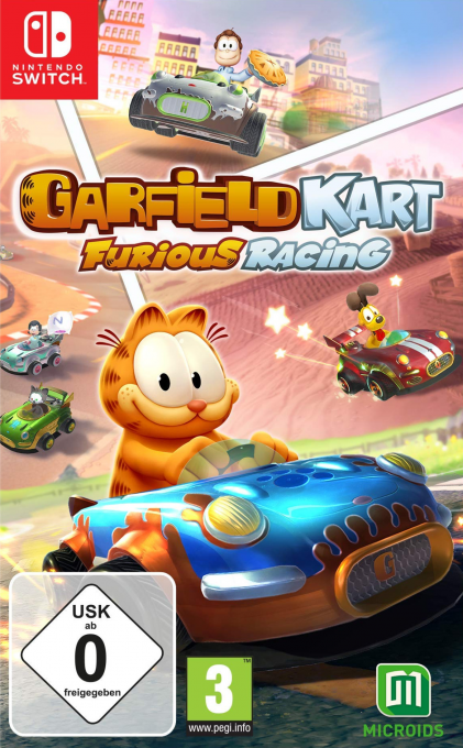 Garfield Kart : Furious Racing — box-2D (DE)