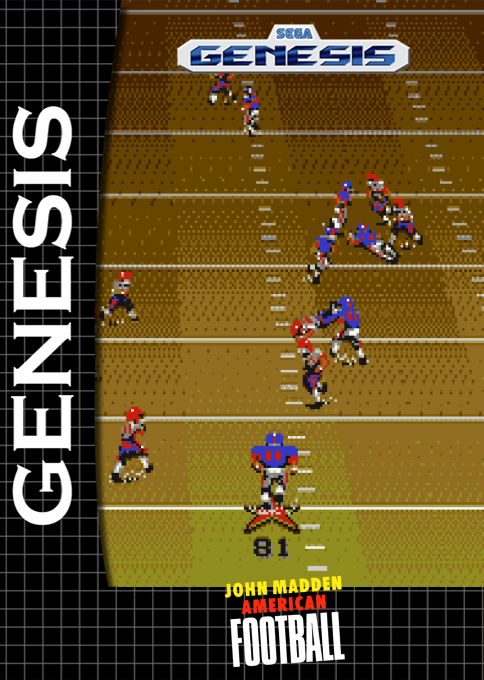 John Madden Football — box-2D (SS)