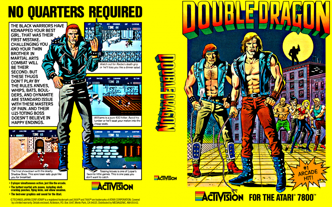 Double Dragon — box-texture (US)