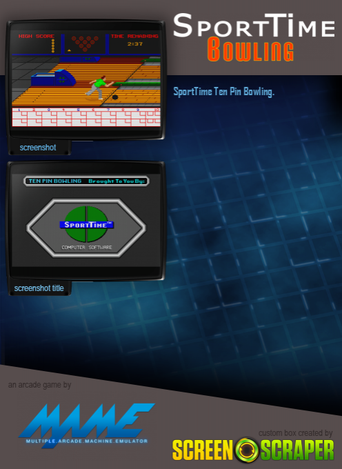 Sporttime Bowling — box-2D-back (SS)