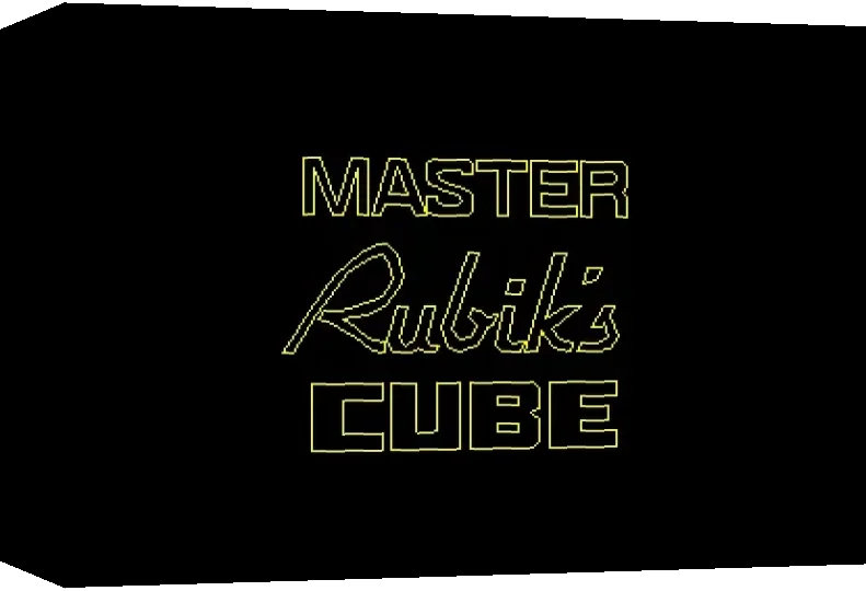 Master Rubik's Cube — box-3D (WOR)