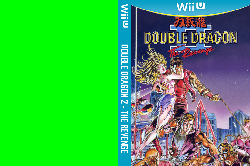Double Dragon II - The Revenge — box-texture (WOR)