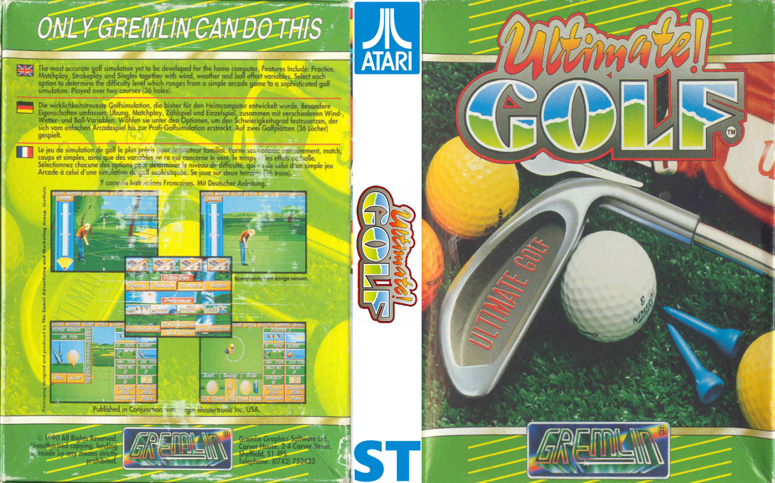 Ultimate! Golf — box-texture (EU)