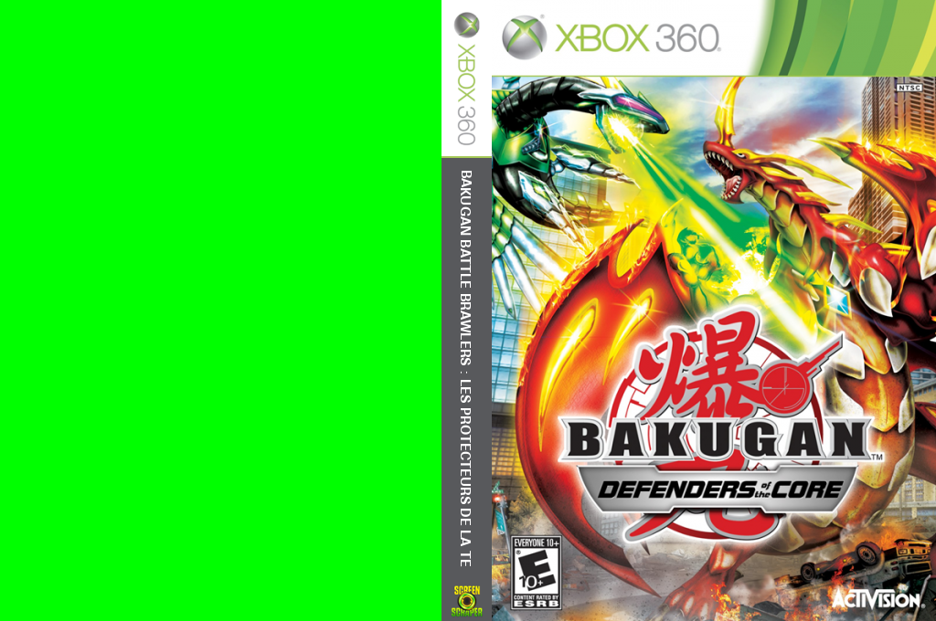 Bakugan Battle Brawlers - Les Protecteurs De La Terre — box-texture (US)