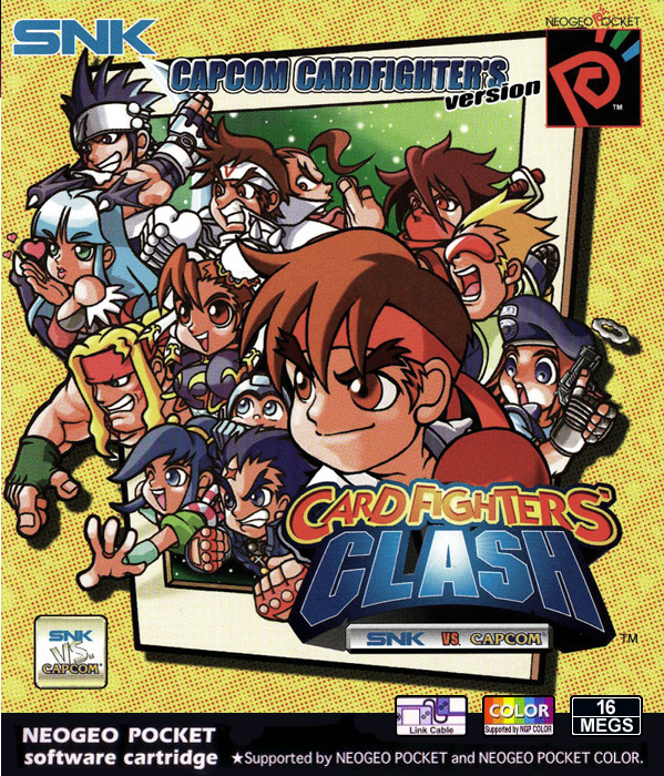 SNK vs. Capcom - Card Fighters' Clash - Capcom Version — box-2D (EU)