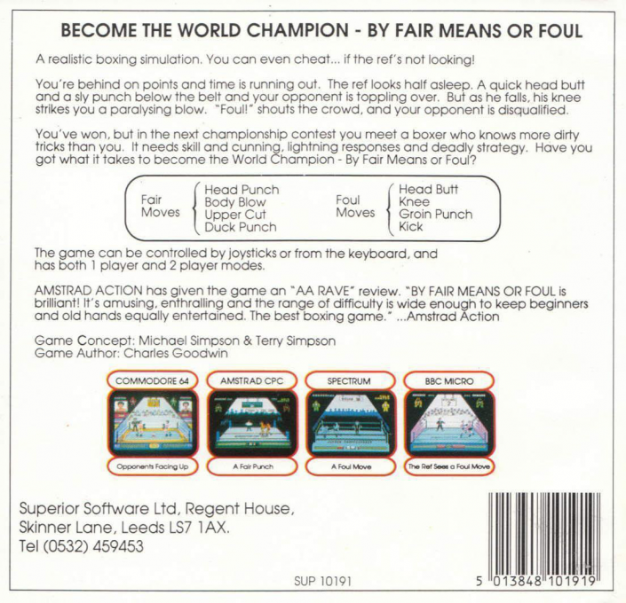 By Fair Means... or Foul! — box-2D-back (EU)