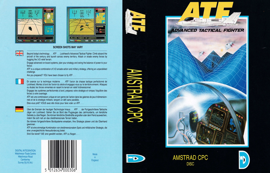 ATF - Advanced Tactical Fighter — box-texture (EU)