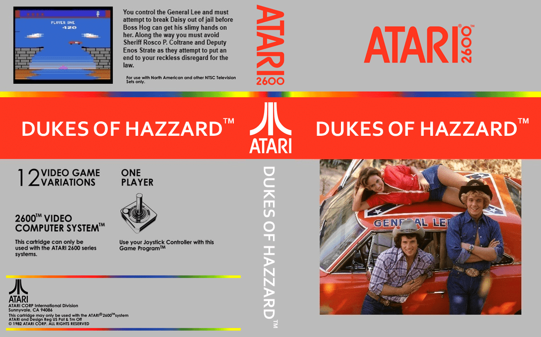 Dukes of Hazzard — box-texture (US)