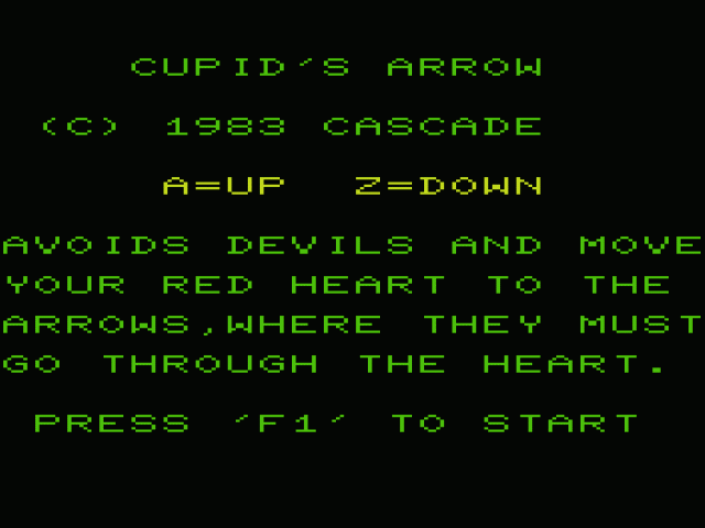 Cupid's Arrows — sstitle (WOR)