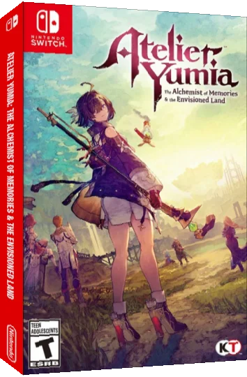 Atelier Yumia: The Alchemist of Memories & the Envisioned Land — box-3D (US)