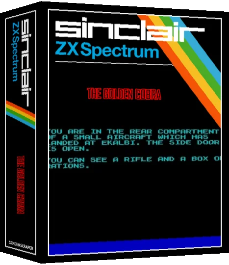 The Golden Cobra — box-3D (SS)