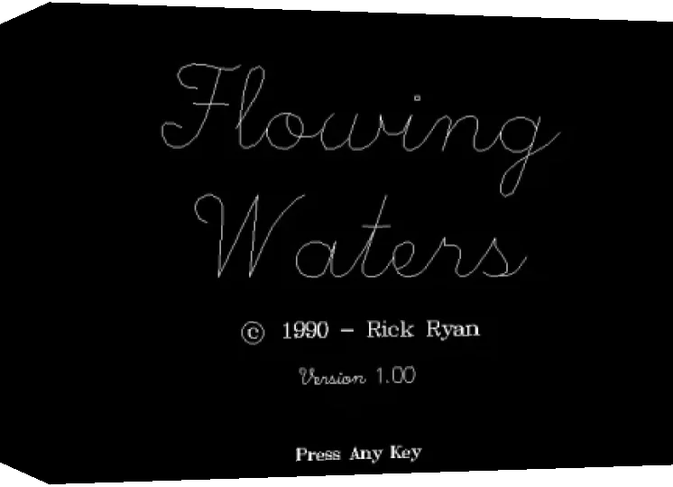 Flowing Waters — box-3D (WOR)