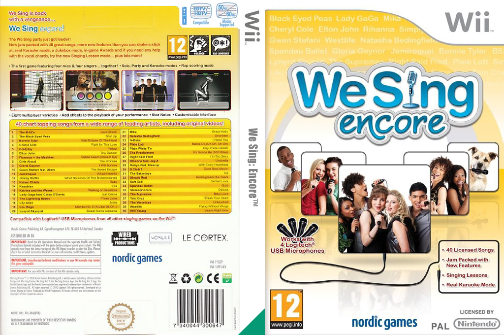 We Sing Encore — box-texture (EU)