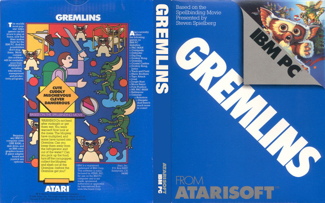 Gremlins — box-texture (US)