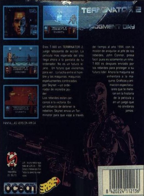Terminator 2 - Judgment Day — box-2D-back (SP)