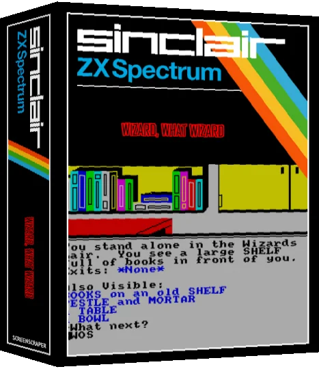 Wizard, What Wizard — box-3D (SS)