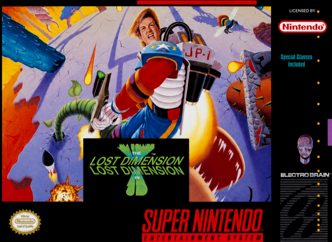 Jim Power - Lost Dimension In 3d box art