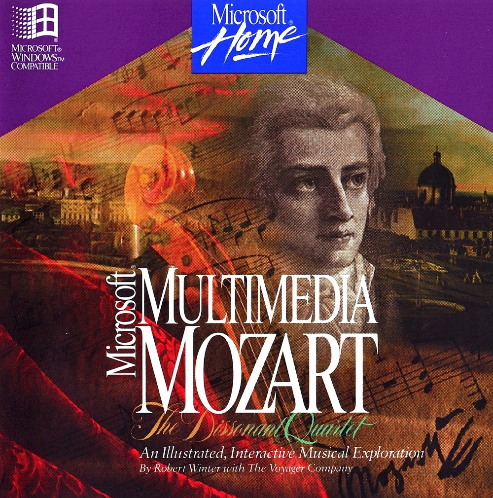 Microsoft Multimedia Mozart box art