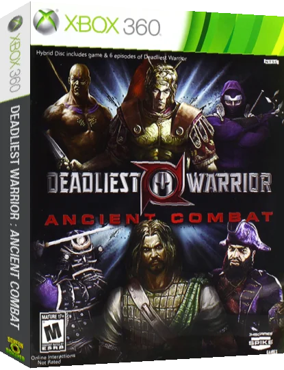 Deadliest Warrior - Ancient Combat — box-3D (US)