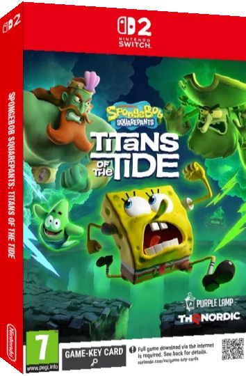 Spongebob Squarepants - Titans of the Tide — box-3D (EU)