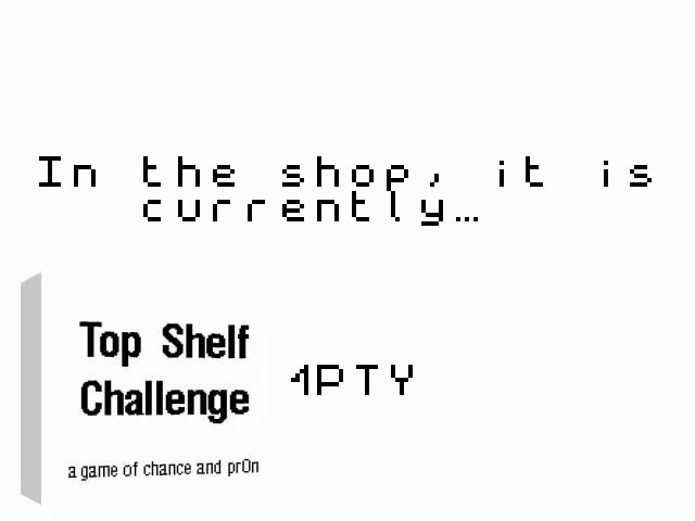Top Shelf Challenge — mixrbv2 (WOR)