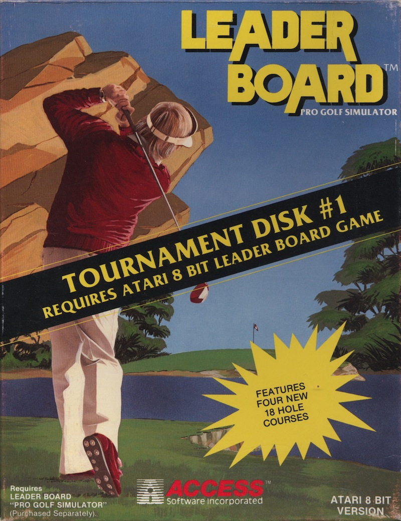Leader Board Tournament box art