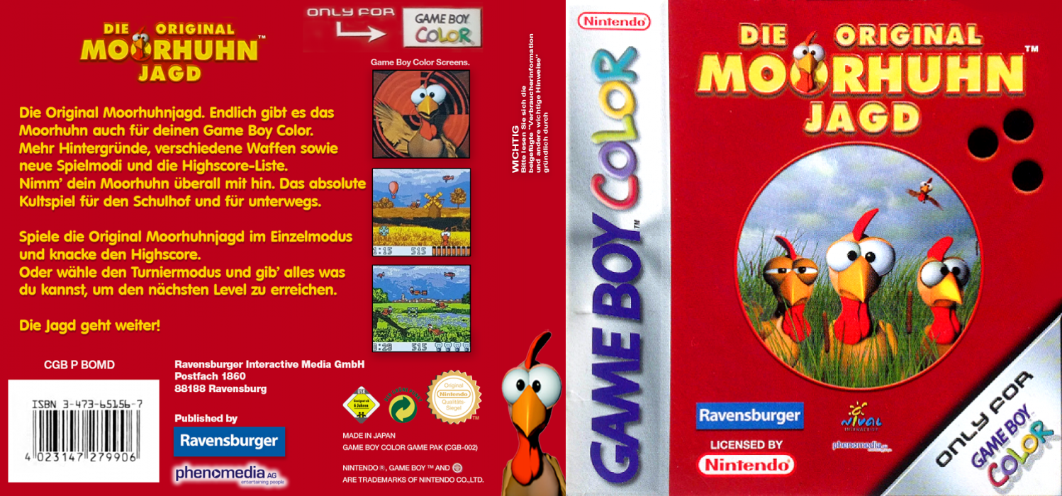 Original Moorhuhn Jagd, Die — box-texture (DE)