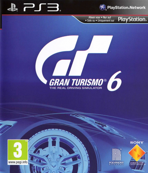 Gran Turismo 6 — box-2D (EU)