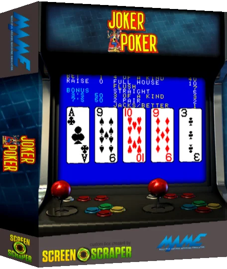 Bonanza Enterprises' Joker Poker — box-3D (SS)