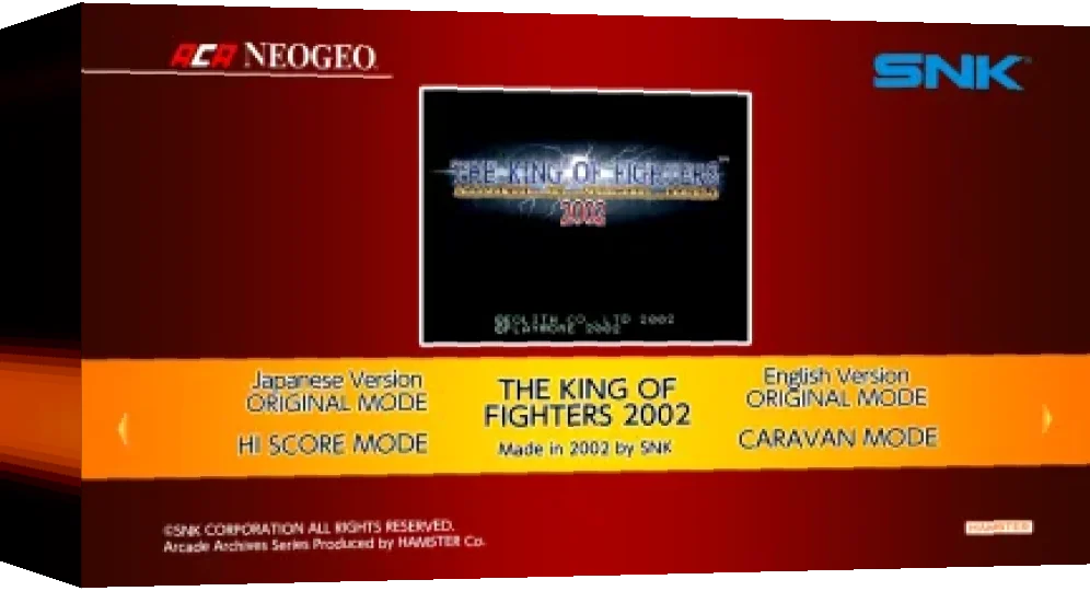 Aca Neogeo The King Of Fighters 2002 — box-3D (WOR)