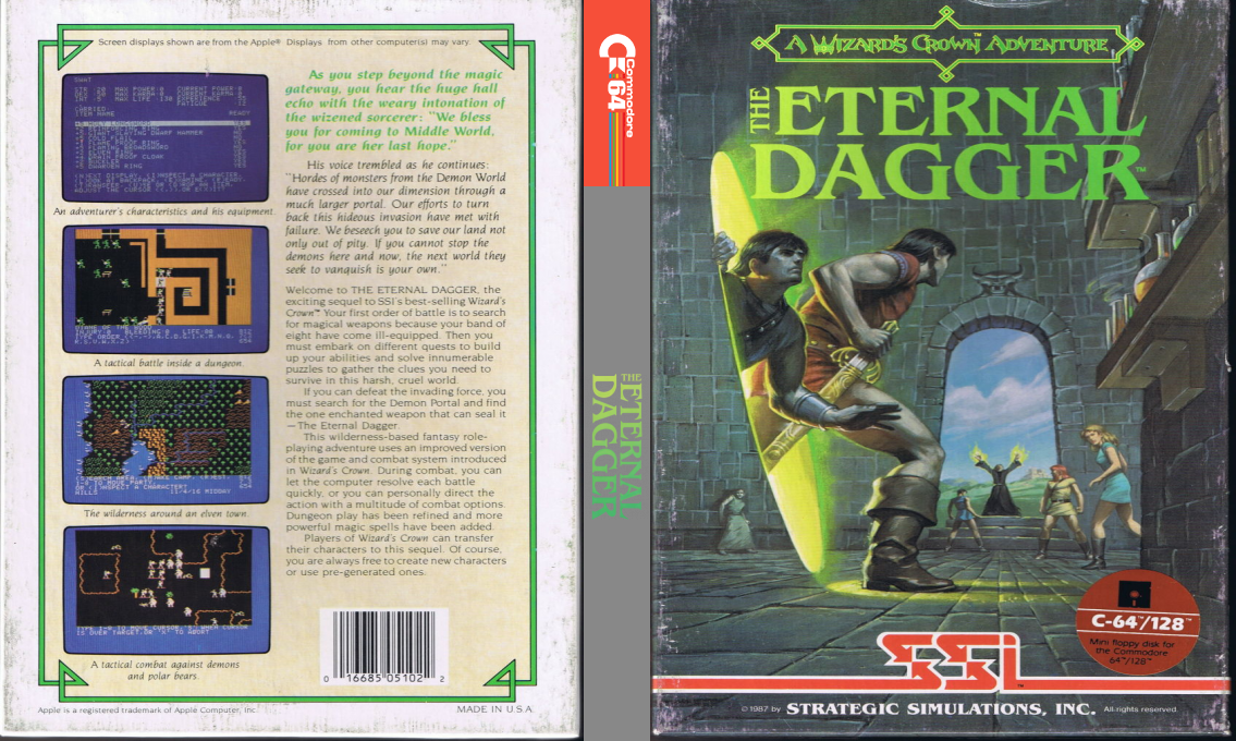 The Eternal Dagger — box-texture (US)