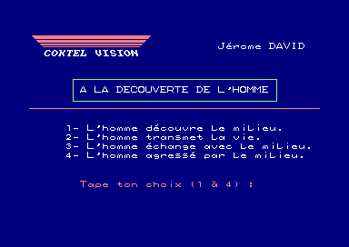 Découverte De L'Homme, A La — sstitle (FR)