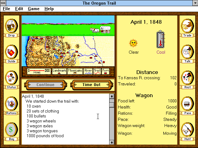 The Oregon Trail — ss (WOR)