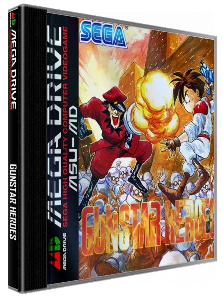 Gunstar Heroes — box-3D (WOR)