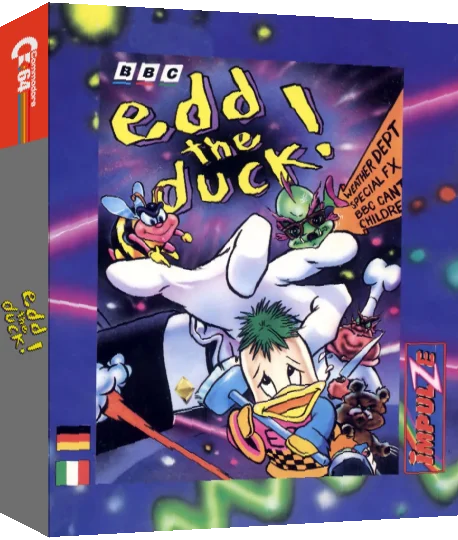 Edd the Duck! — box-3D (EU)