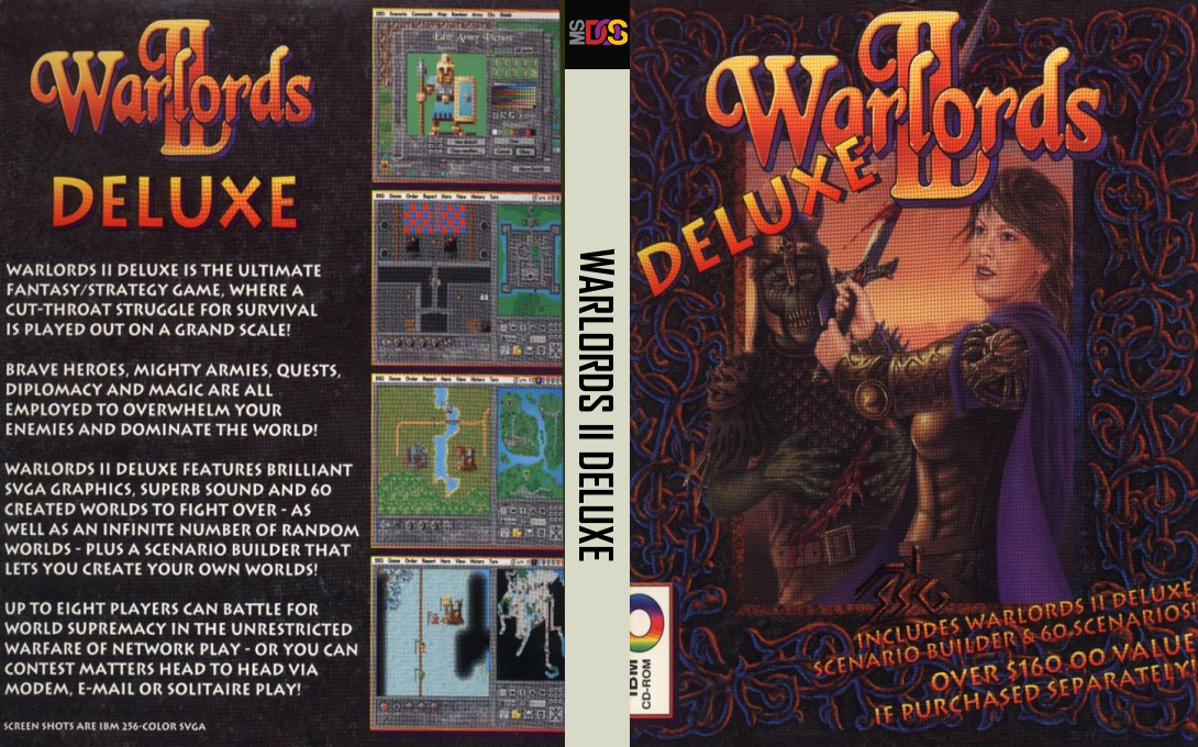 Warlords 2 Deluxe — box-texture (US)