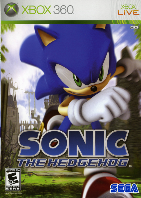 Sonic The Hedgehog box art
