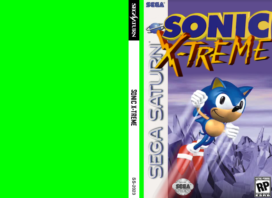 Sonic X-treme — box-texture (US)
